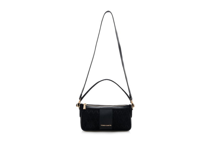 Vince Camuto Bolso Bandolera Negro Piel de Polivinilo